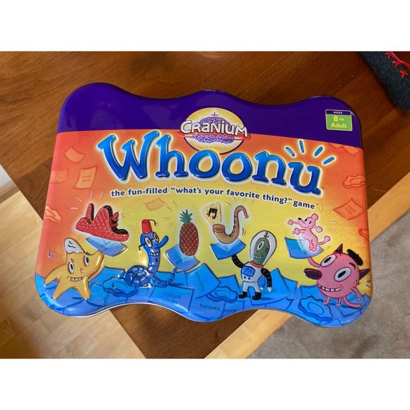 Cranium Whoonu Game In Tin Box 2005 Y2K Discontinued Version NEW - Picture 1 of 4